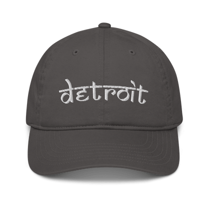 'Detroit' Baseball Cap (South Asian Font) - Circumspice Michigan