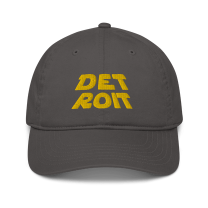 'Detroit' Baseball Cap (Epic Sci-Fi Parody) | Gold/Black Embroidery - Circumspice Michigan