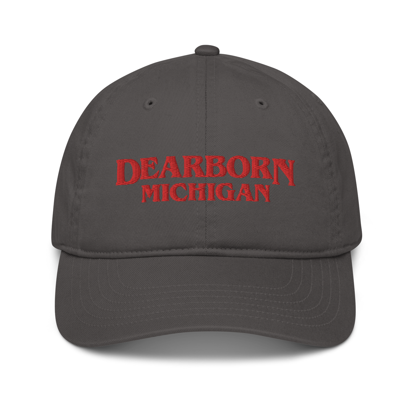 'Dearborn Michigan' Classic Baseball Caps (1980s Drama Parody)