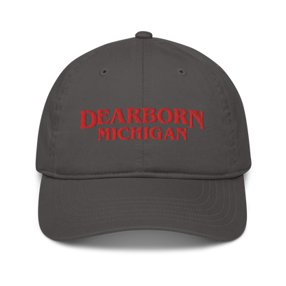 'Dearborn Michigan' Classic Baseball Caps (1980s Drama Parody)