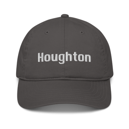 'Houghton' Classic Baseball Cap | White/Black Embroidery