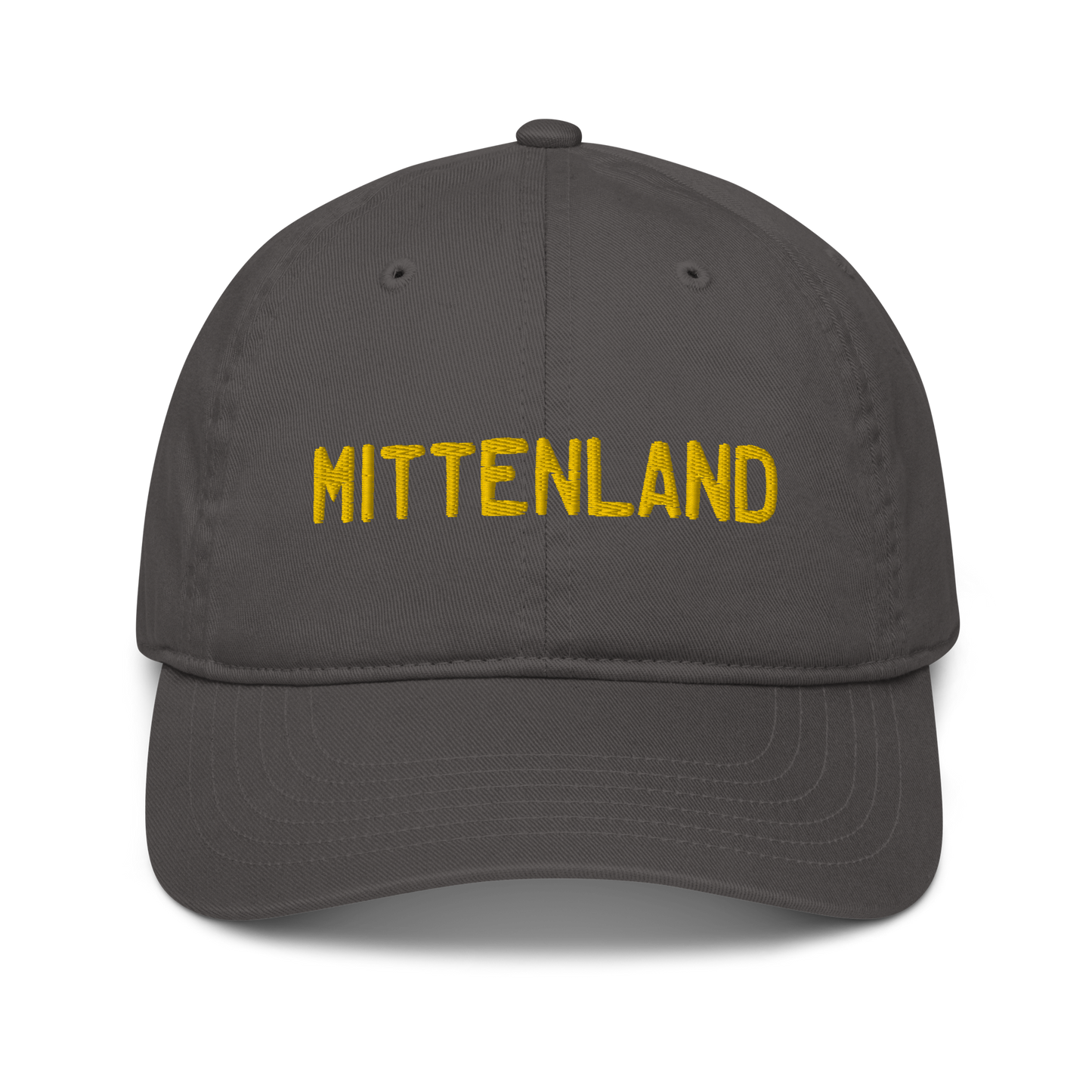 'Mittenland' Classic Baseball Cap (Licence Plate Font)