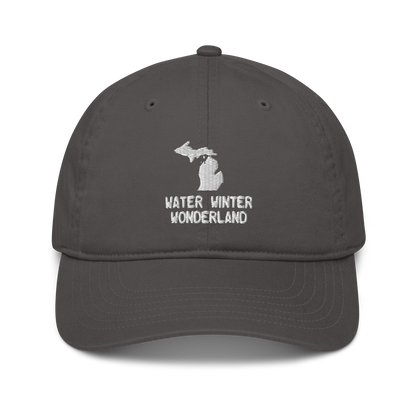 'Water Winter Wonderland' Classic Baseball Cap (w/ MI Outline)