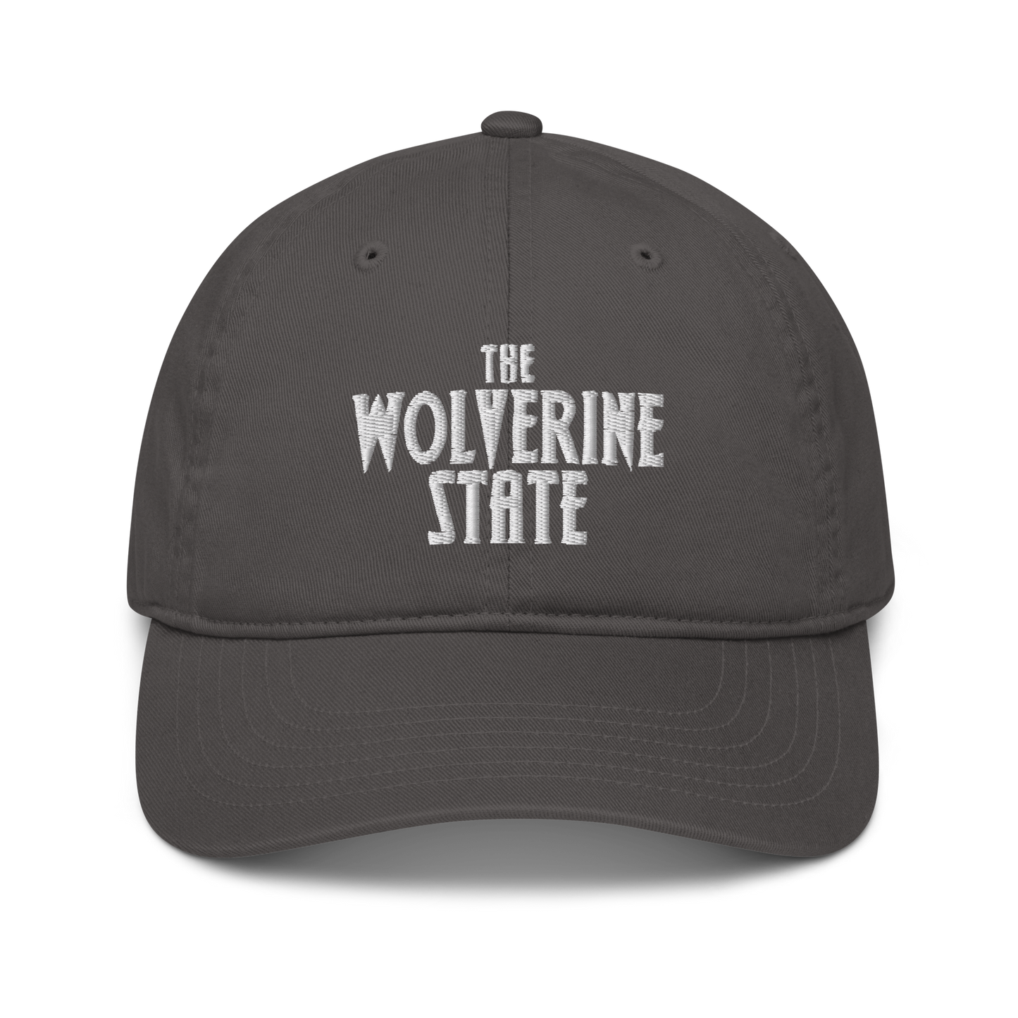 Michigan 'The Wolverine State' Classic Baseball Cap (Vicious Mustelid Font)