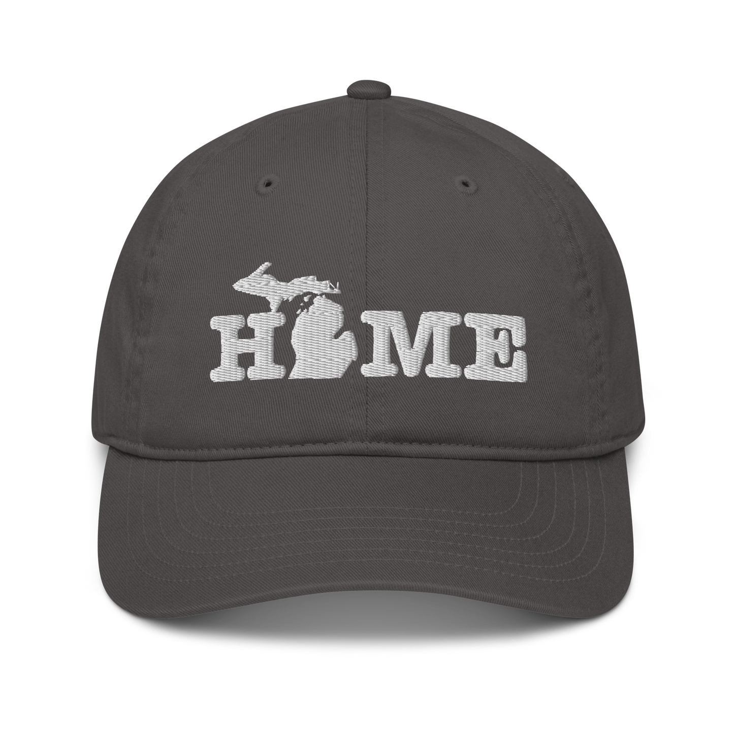 Michigan 'Home' Classic Baseball Cap (Typewriter Font)