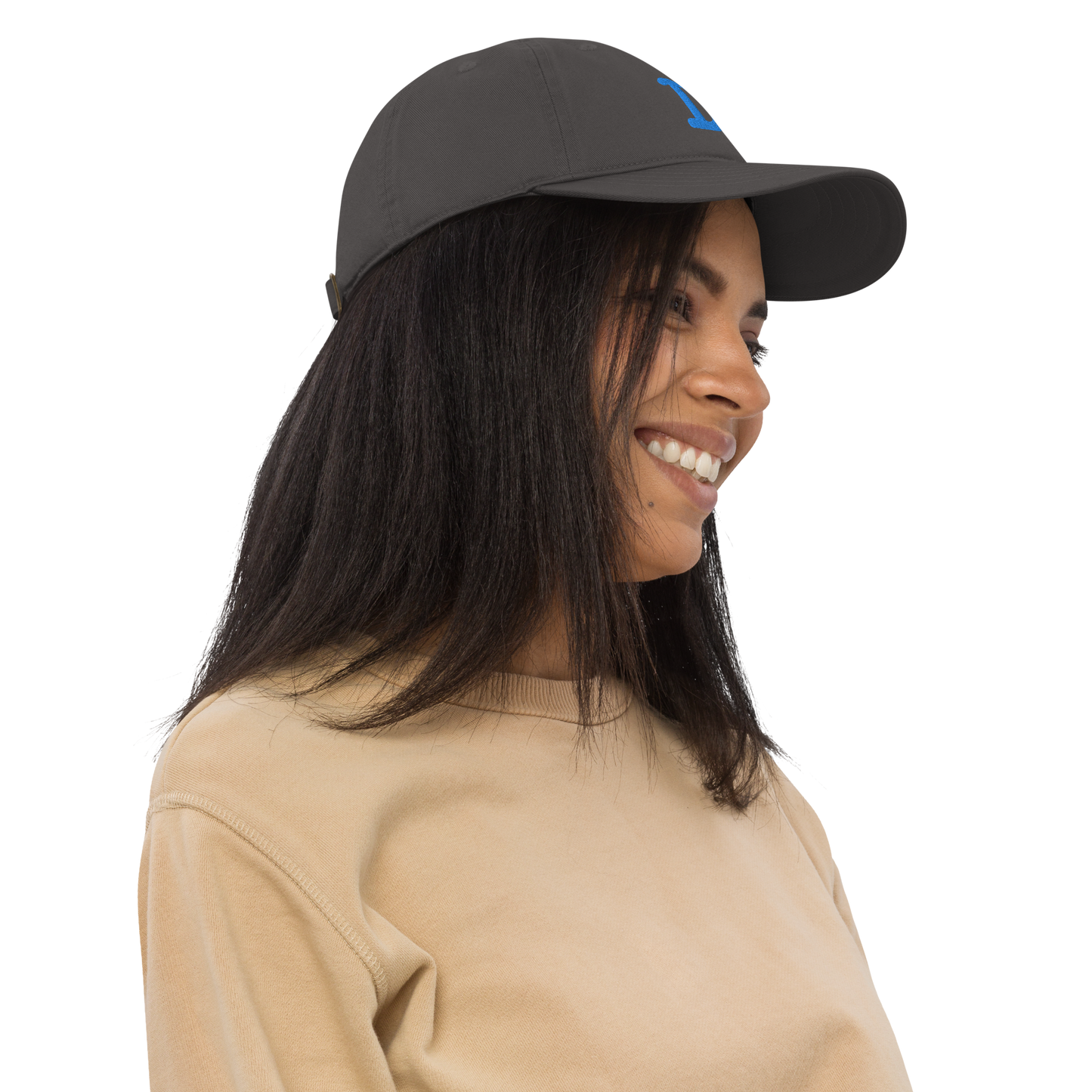 Detroit 'Old French D' Classic Baseball Cap | Azure Embroidery