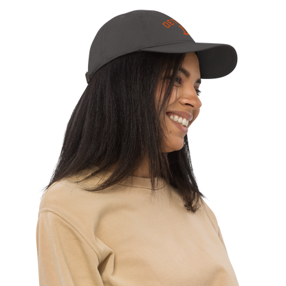 'Detroit' Baseball Cap (w/ Old French D) | Orange Embroidery