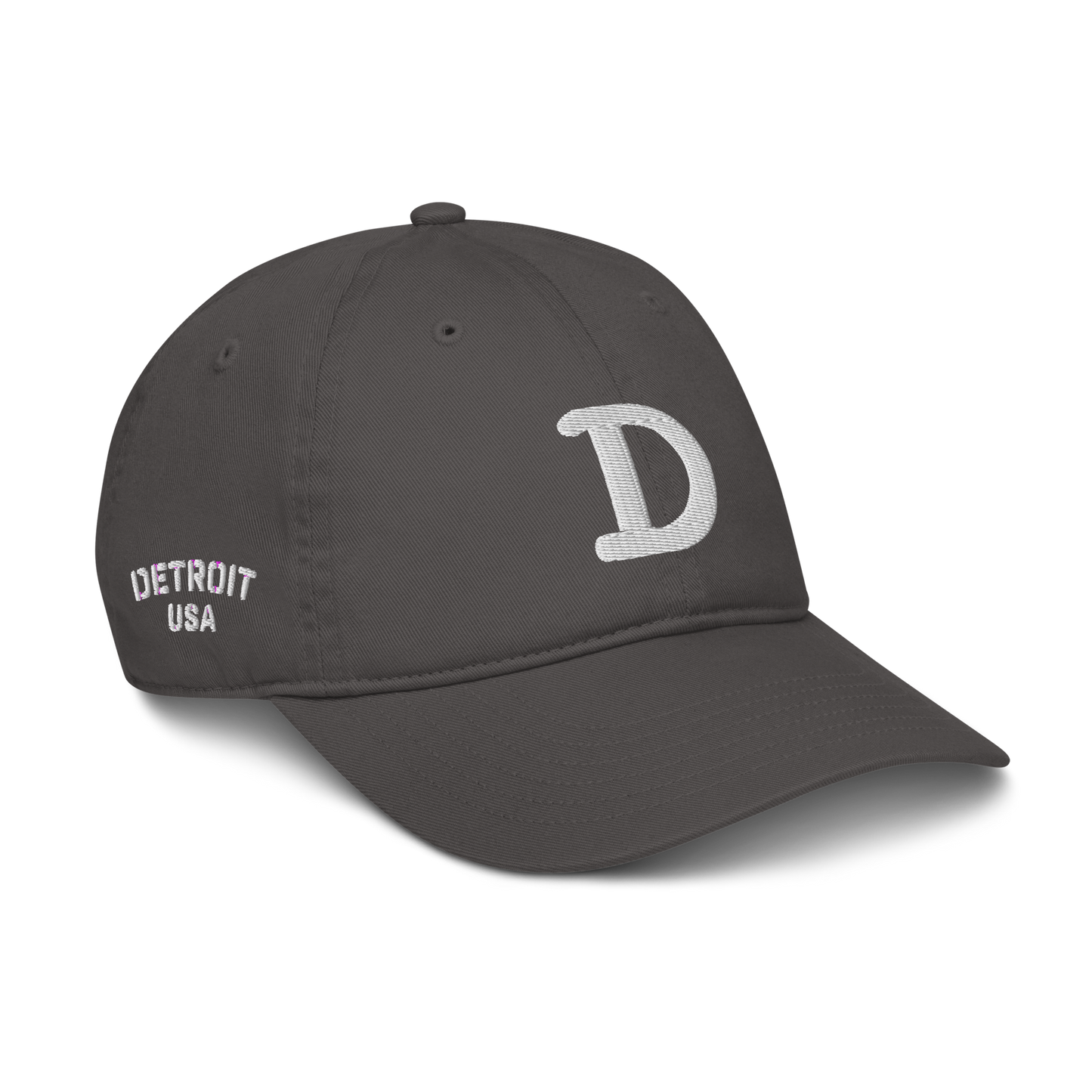 Detroit 'Old French D' Classic Baseball Cap (w/ B-24 Liberator and 'Detroit USA')