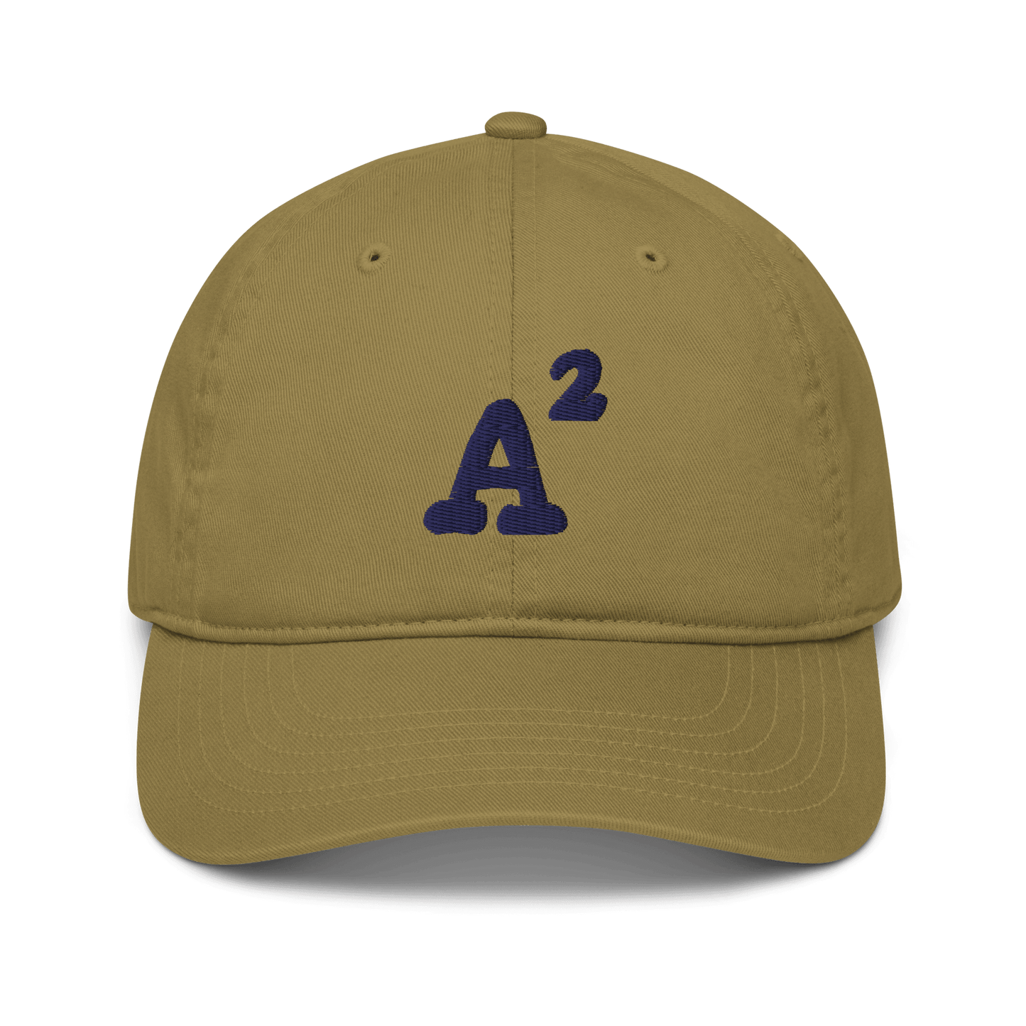 Ann Arbor 'A²' Baseball Cap | Yellow / Navy Embroidery - Circumspice Michigan