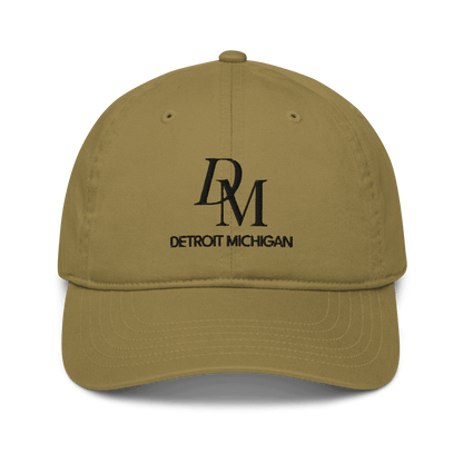 'DM Detroit Michigan' Luxury Goods Parody Baseball Cap - Circumspice Michigan