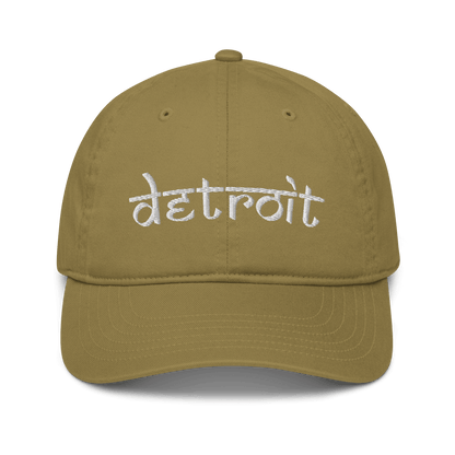 'Detroit' Baseball Cap (South Asian Font) - Circumspice Michigan