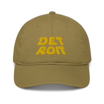 'Detroit' Baseball Cap (Epic Sci-Fi Parody) | Gold/Black Embroidery - Circumspice Michigan