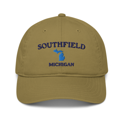 'Southfield Michigan' Classic Baseball Cap (w/ Michigan Outline)