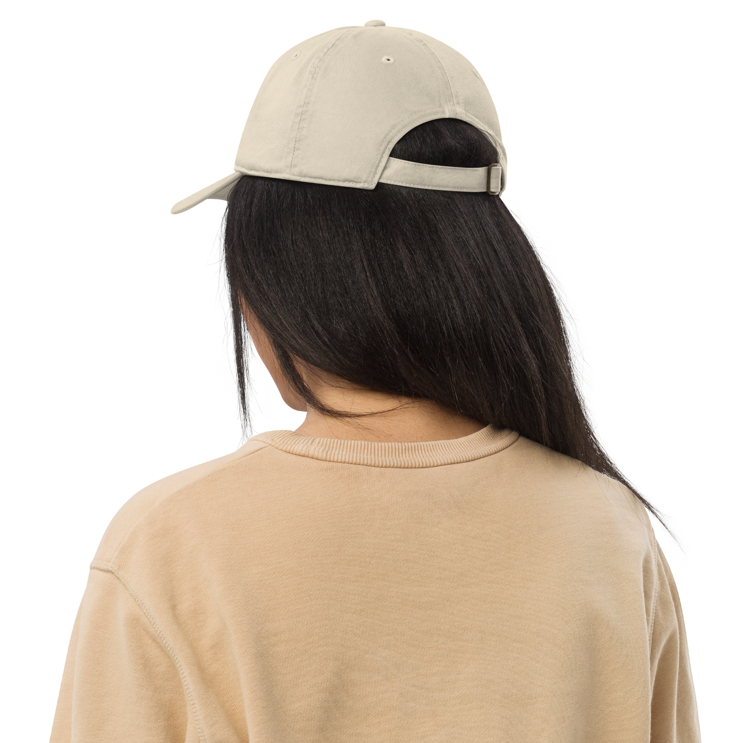 'Houghton' Classic Baseball Cap | White/Black Embroidery