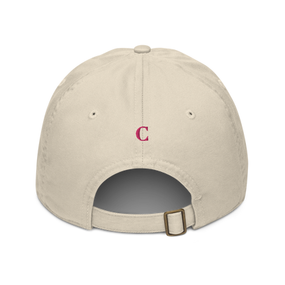 'Détroit' Baseball Cap (w/ Old French D and Fleur de Lys) | Pink Embroidery