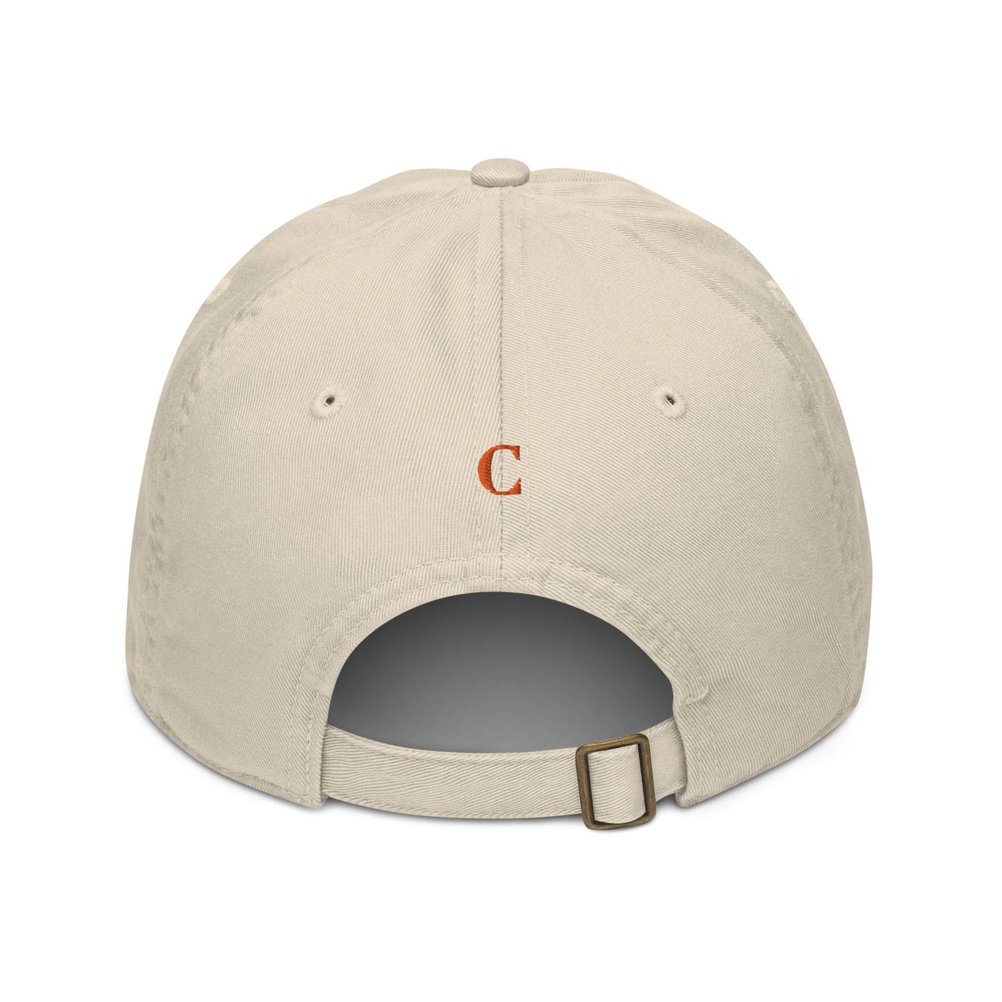 'Détroit' Baseball Cap (w/ Old French D and Fleur de Lys) | Orange Embroidery