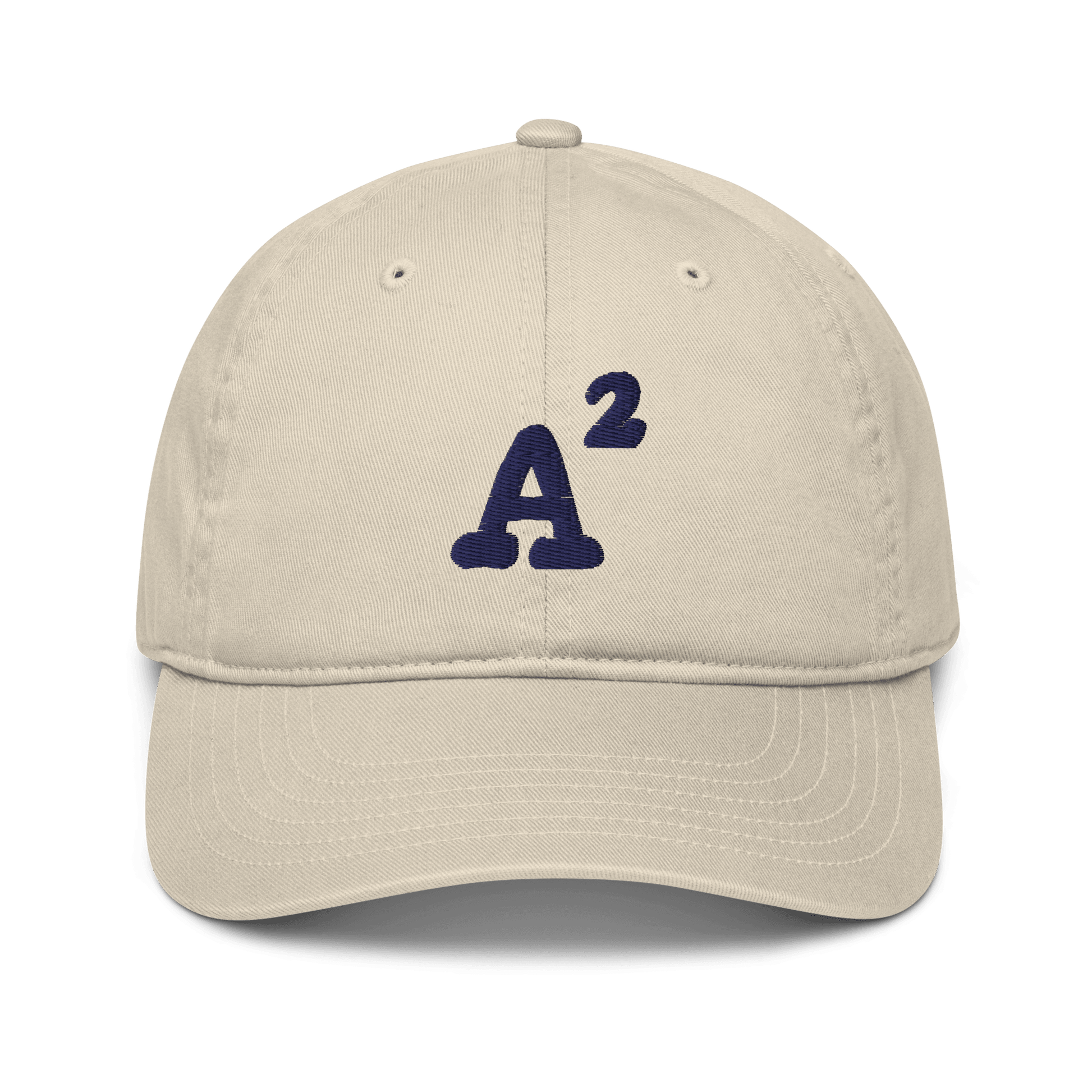 Ann Arbor 'A²' Baseball Cap | Yellow / Navy Embroidery - Circumspice Michigan