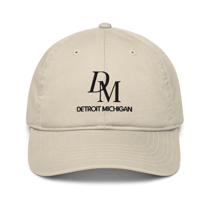 'DM Detroit Michigan' Luxury Goods Parody Baseball Cap - Circumspice Michigan