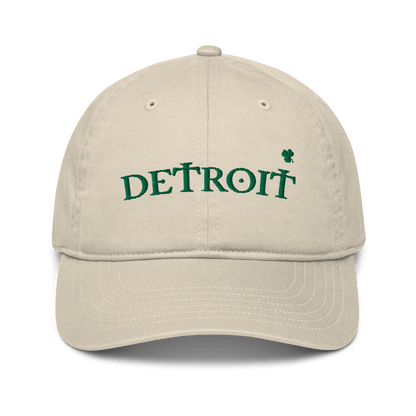 'Detroit' Baseball Cap (Irish Font w/ Shamrock) - Circumspice Michigan