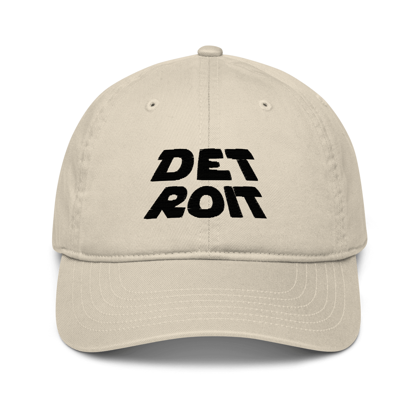 'Detroit' Baseball Cap (Epic Sci-Fi Parody) | Gold/Black Embroidery - Circumspice Michigan