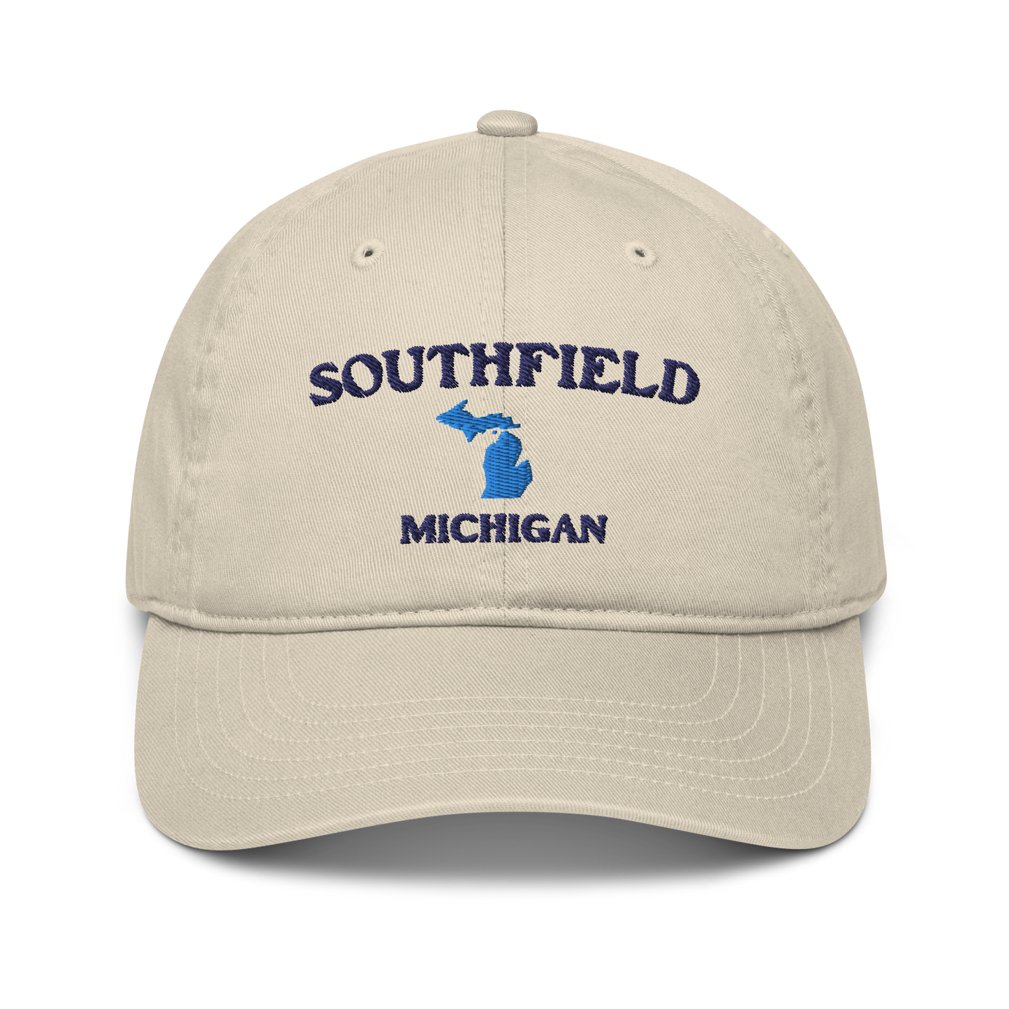 'Southfield Michigan' Classic Baseball Cap (w/ Michigan Outline)