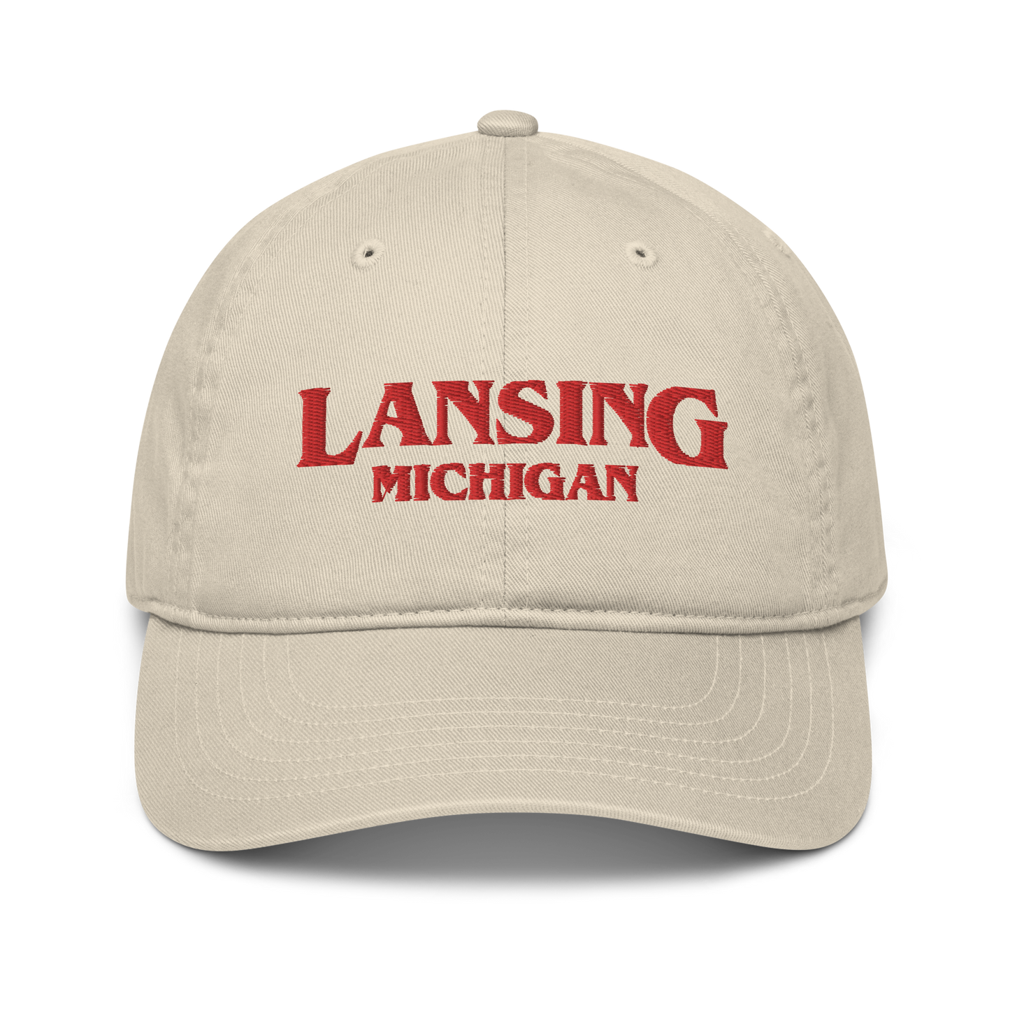 'Lansing Michigan' Classic Baseball Cap (1980s Drama Parody)