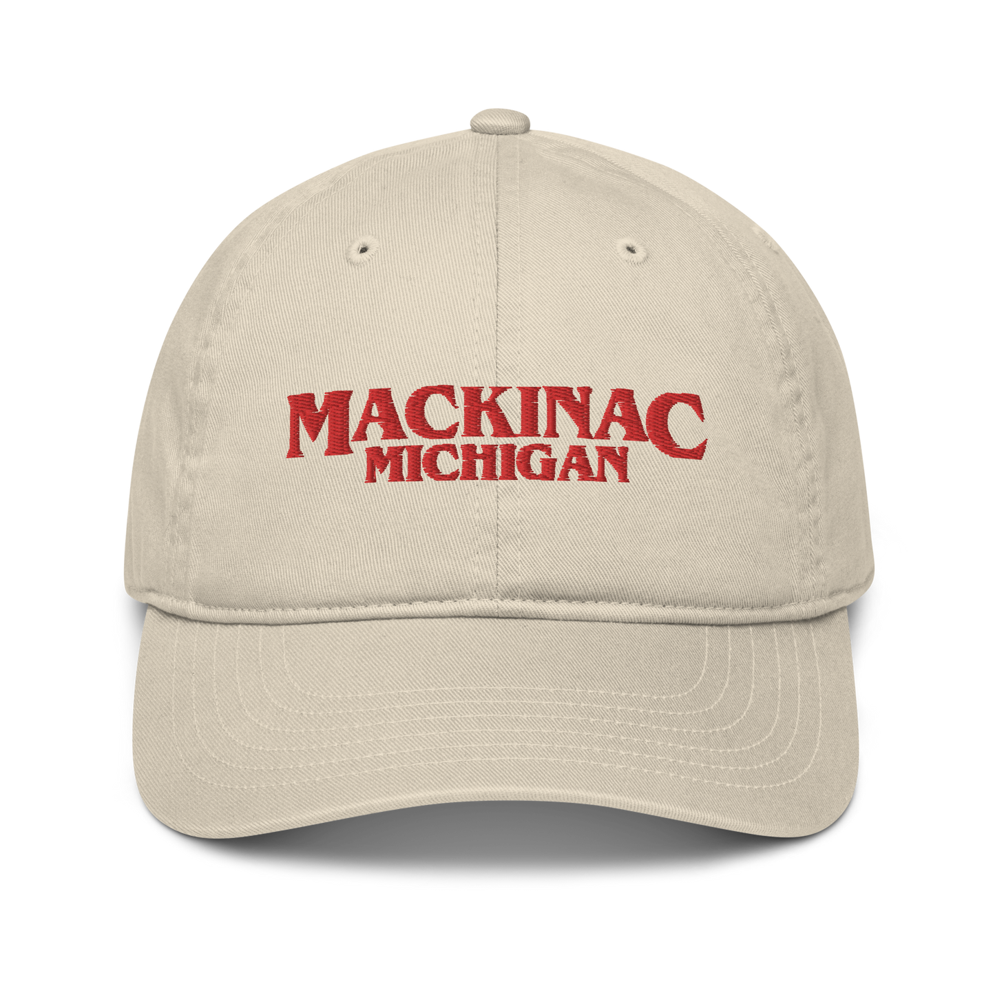 'Mackinac Michigan' Classic Baseball Cap (1980s Drama Parody)