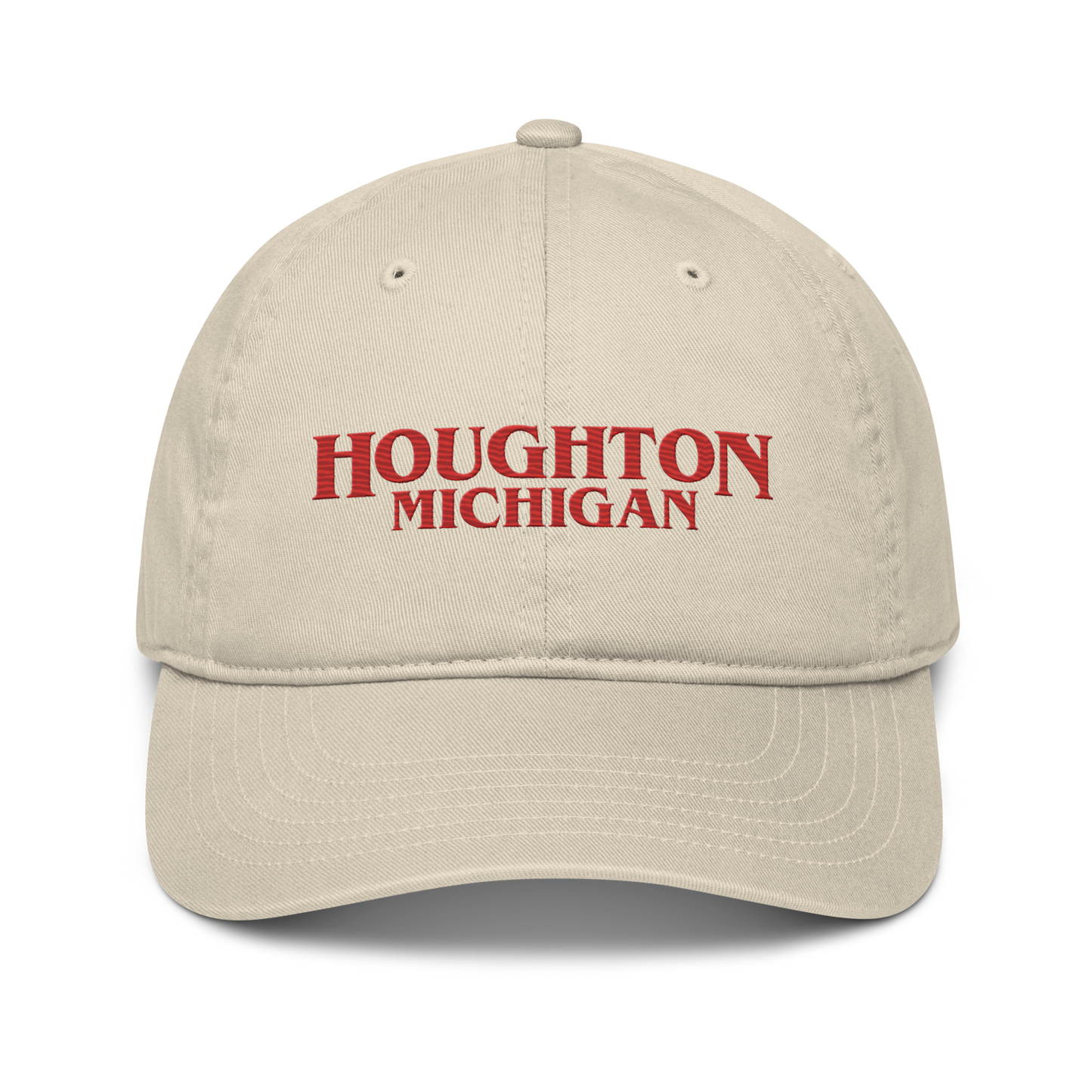 'Houghton Michigan' Classic Baseball Cap (1980s Drama Parody)