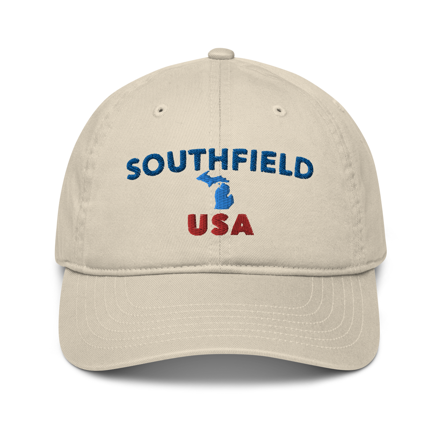 'Southfield USA' Classic Baseball Cap (w/ Michigan Outline)