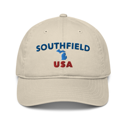 'Southfield USA' Classic Baseball Cap (w/ Michigan Outline)