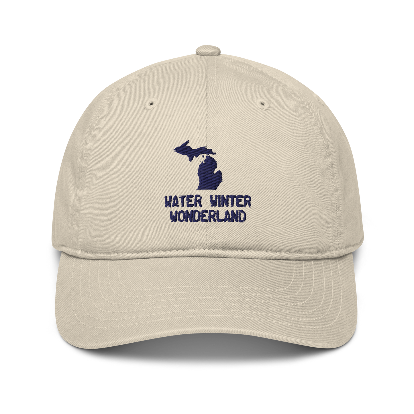 'Water Winter Wonderland' Classic Baseball Cap (w/ MI Outline)