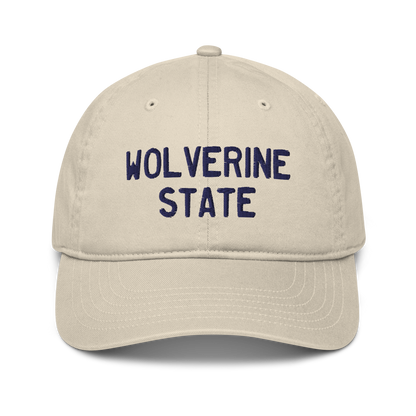 Michigan 'Wolverine State' Classic Baseball Cap (Licence Plate Font)