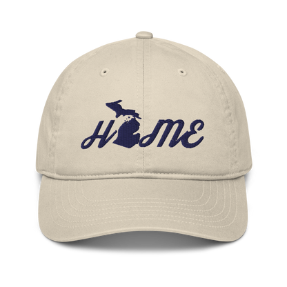 Michigan 'Home' Classic Baseball Cap (Script Font)