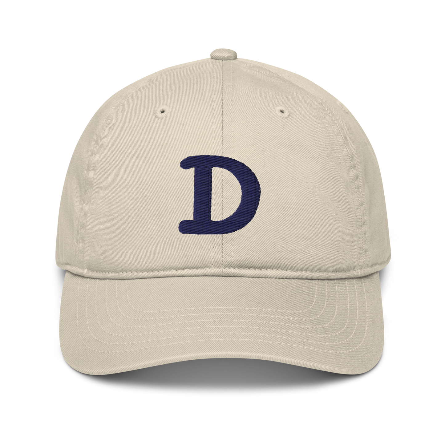 Detroit 'Old French D' Classic Baseball Cap | White/Navy Embroidery