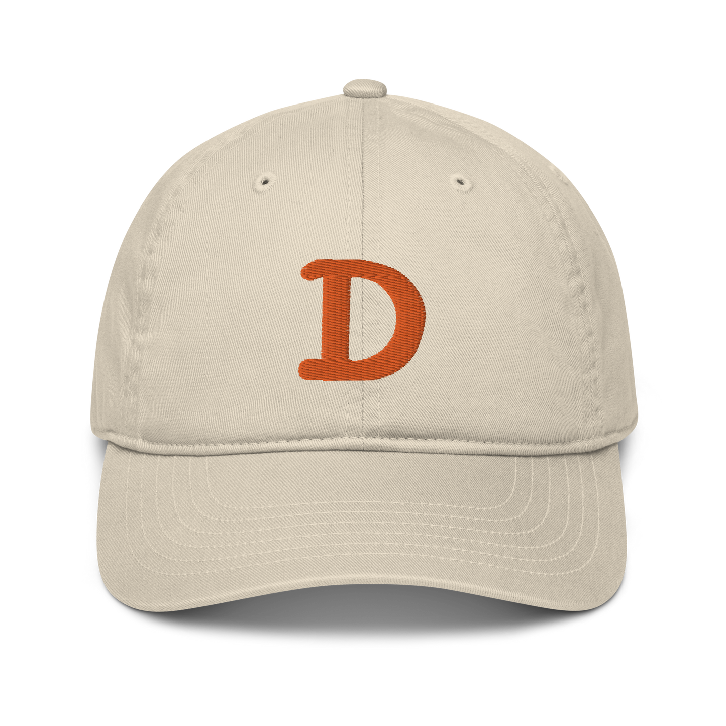 Detroit 'Old French D' Baseball Cap (w/ B-24 Liberator) | Orange Embroidery