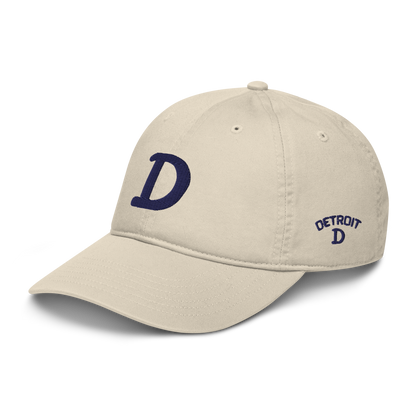 Detroit 'Old French D' Baseball Cap (w/ Side Design)