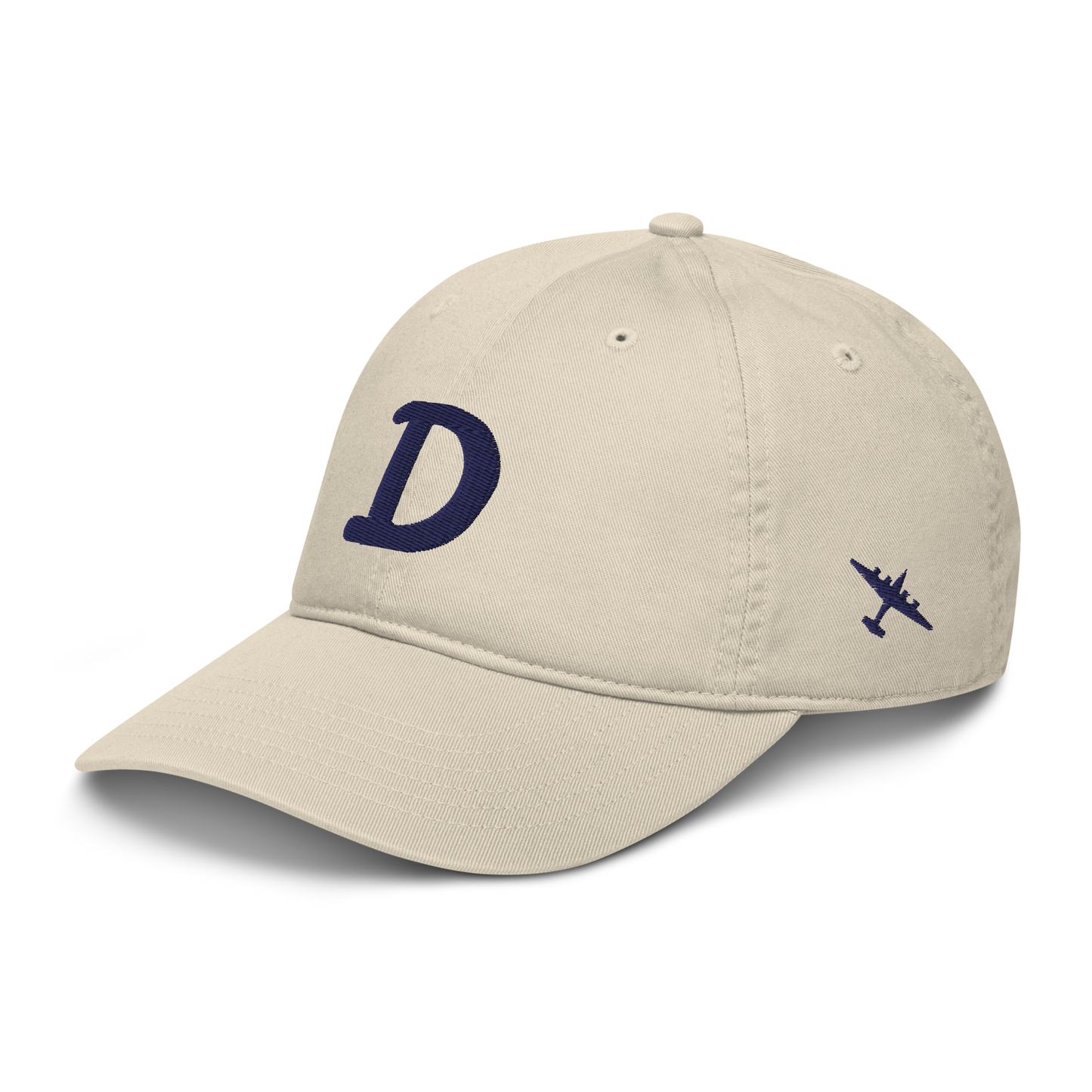 Detroit 'Old French D' Baseball Cap (w/ B-24 Liberator)