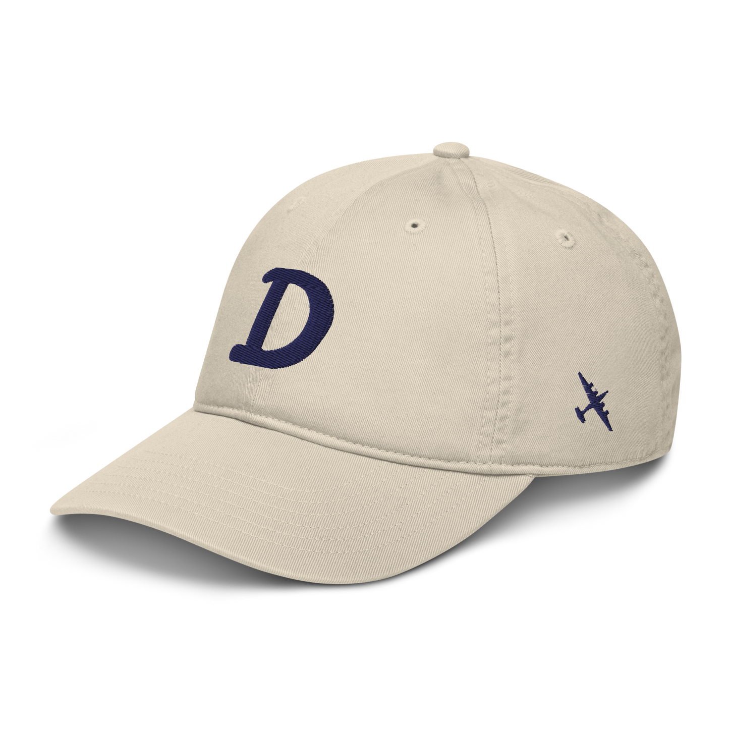 Detroit 'Old French D' Classic Baseball Cap (w/ B-24 Liberator and 'Detroit USA')