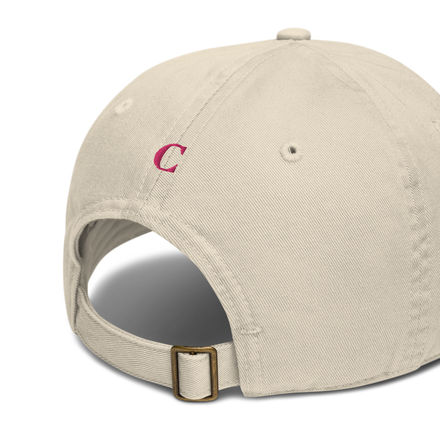 'Détroit' Baseball Cap (w/ Old French D and Fleur de Lys) | Pink Embroidery