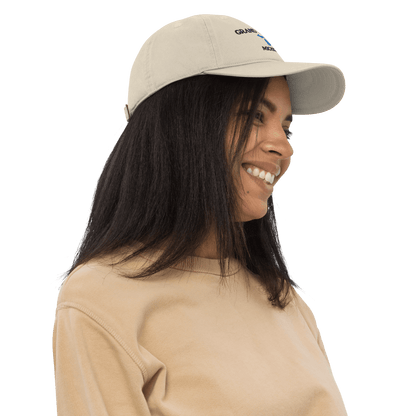 'Grand Marais Michigan' Baseball Cap (w/ MI Outline) - Circumspice Michigan