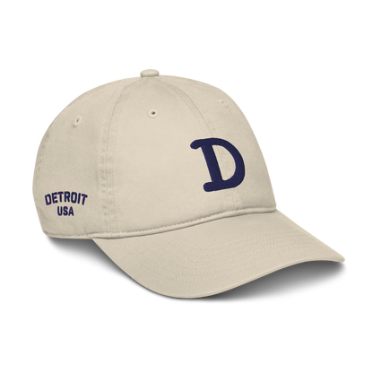 Detroit 'Old French D' Classic Baseball Cap (w/ B-24 Liberator and 'Detroit USA')