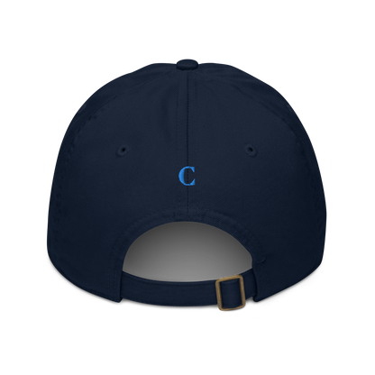 'Détroit' Baseball Cap (w/ Old French D and Fleur de Lys) | Azure Embroidery