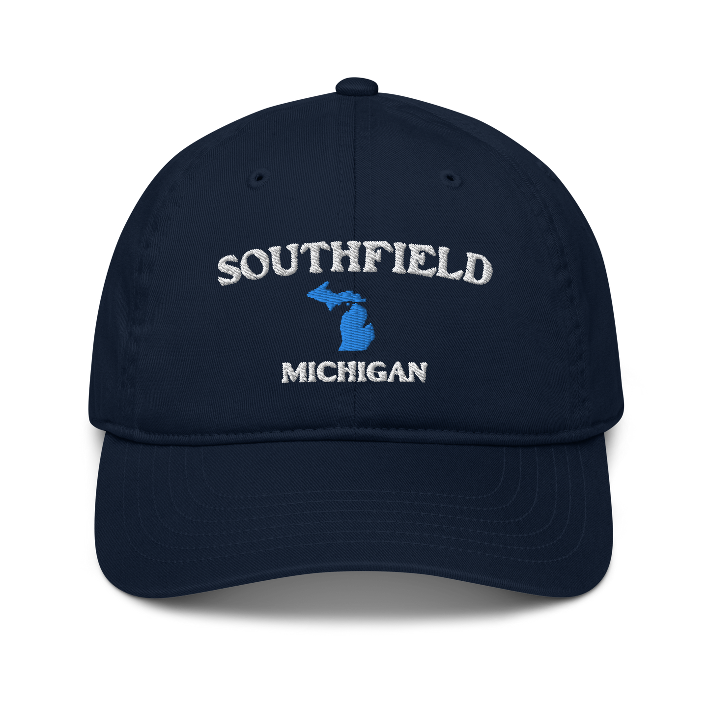 'Southfield Michigan' Classic Baseball Cap (w/ Michigan Outline)