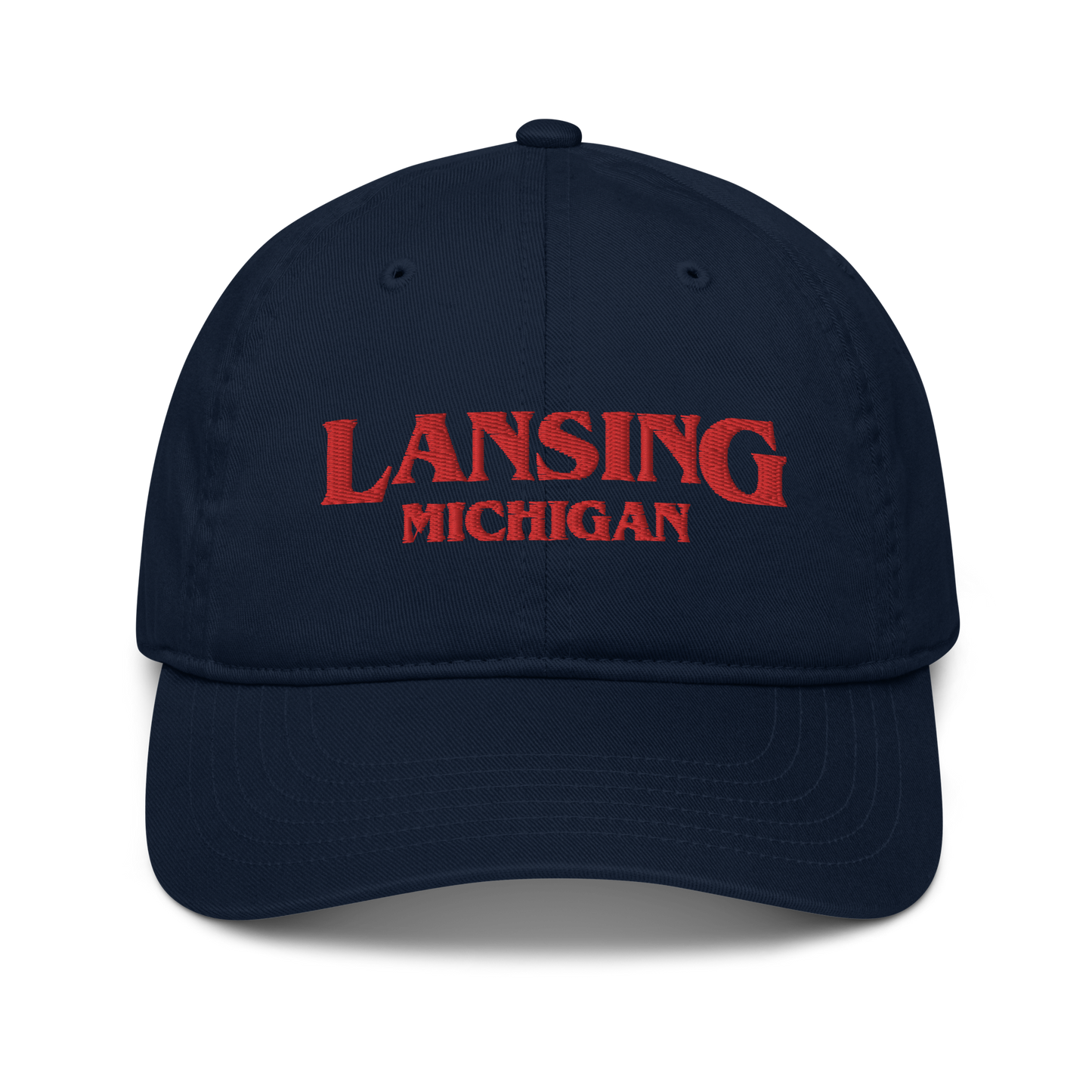 'Lansing Michigan' Classic Baseball Cap (1980s Drama Parody)