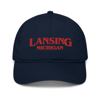 'Lansing Michigan' Classic Baseball Cap (1980s Drama Parody)