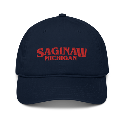 'Saginaw Michigan' Classic Baseball Cap (1980s Drama Parody)