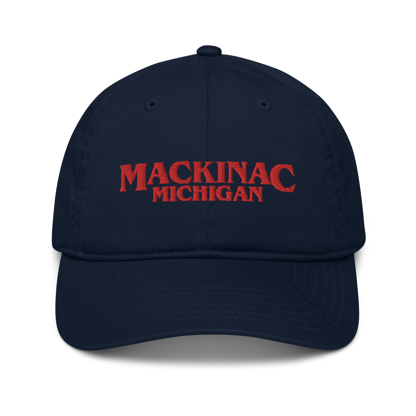 'Mackinac Michigan' Classic Baseball Cap (1980s Drama Parody)