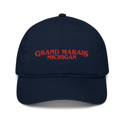 'Grand Marais Michigan' Classic Baseball Cap (1980s Drama Parody)