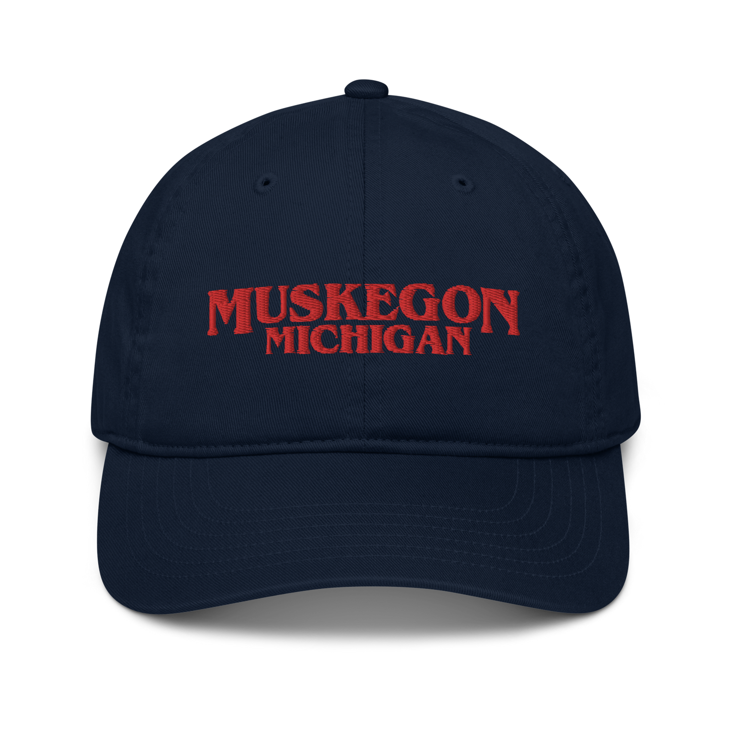 'Muskegon Michigan' Classic Baseball Cap (1980s Drama Parody)