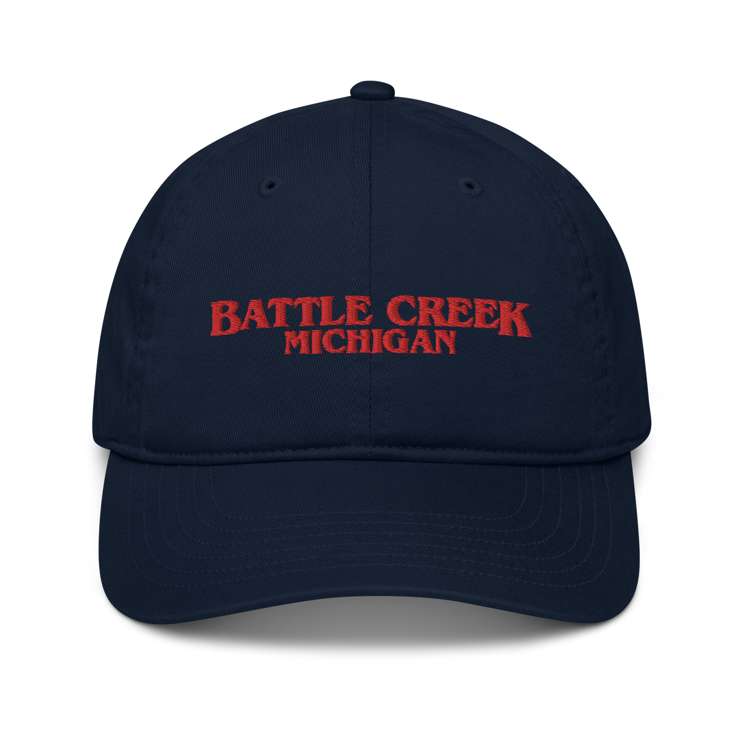 'Battle Creek Michigan' Classic Baseball Cap (1980s Drama Parody)